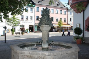 Rathausbrunnen Hof